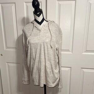 Onia Beige Pullover Hoodie